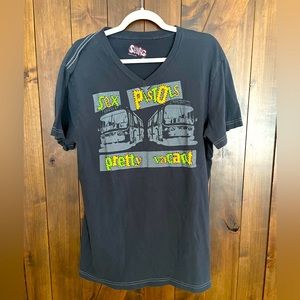 Super Cool Sex Pistols V-Neck T “Pretty Vacant” - Sz XL EUC